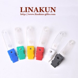 PVC ID Badge Holders/Clips (LAKPVCC-001)
