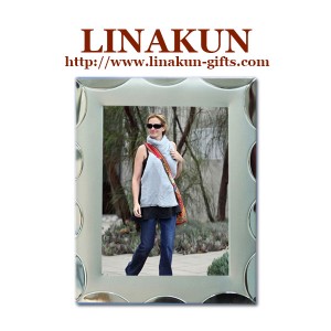 Sliver Plated Metal Photo/Picture Frames for Promotional Items (LMPF-004)