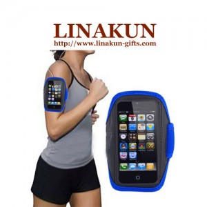 Promotional Waterproof Armband Running Neoprene Mobile Phone Case for Iphone (NMPC-002)